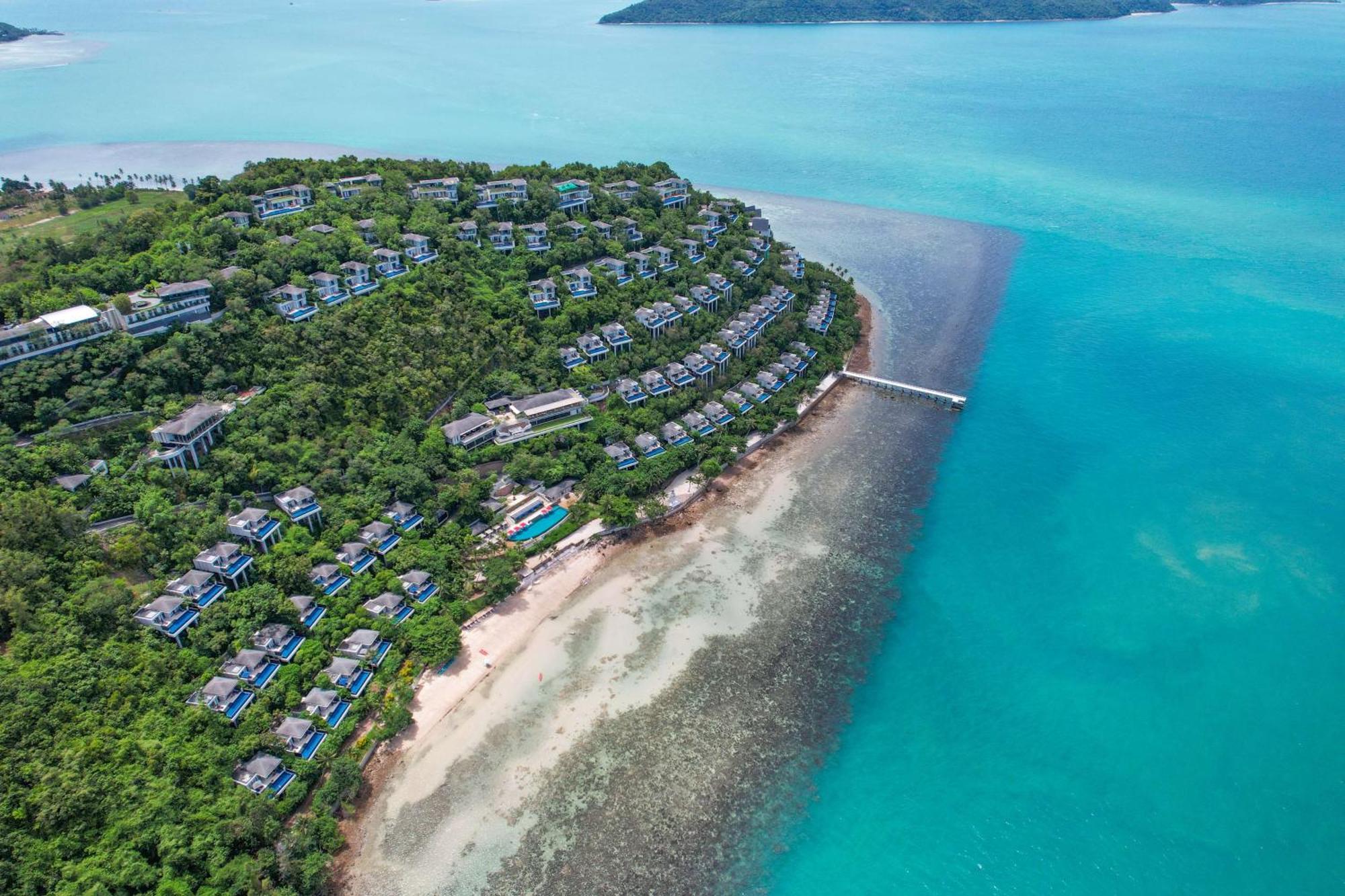Conrad Koh Samui Hotel Taling Ngam Beach Exterior foto