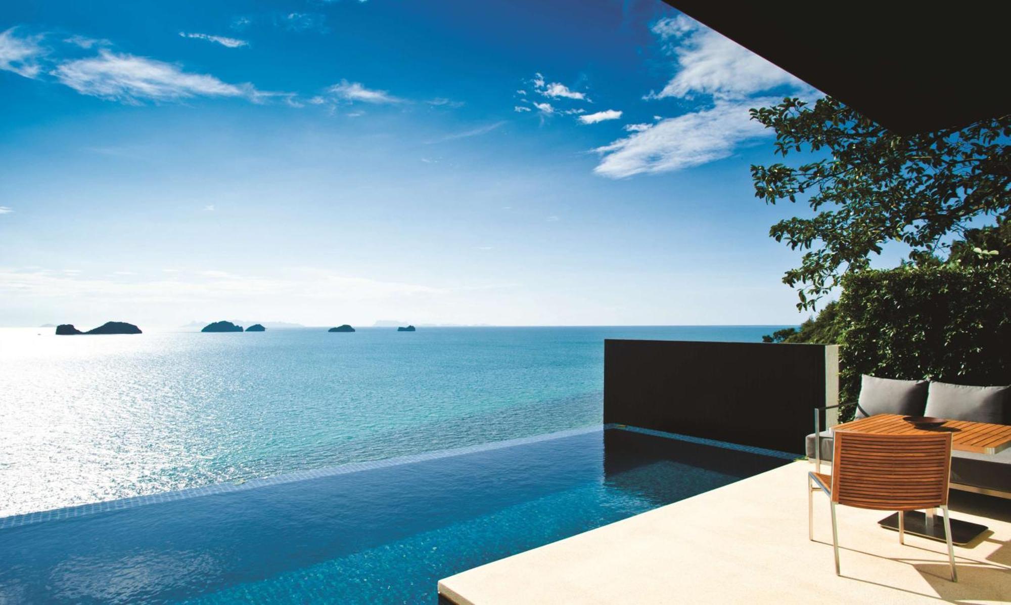 Conrad Koh Samui Hotel Taling Ngam Beach Exterior foto