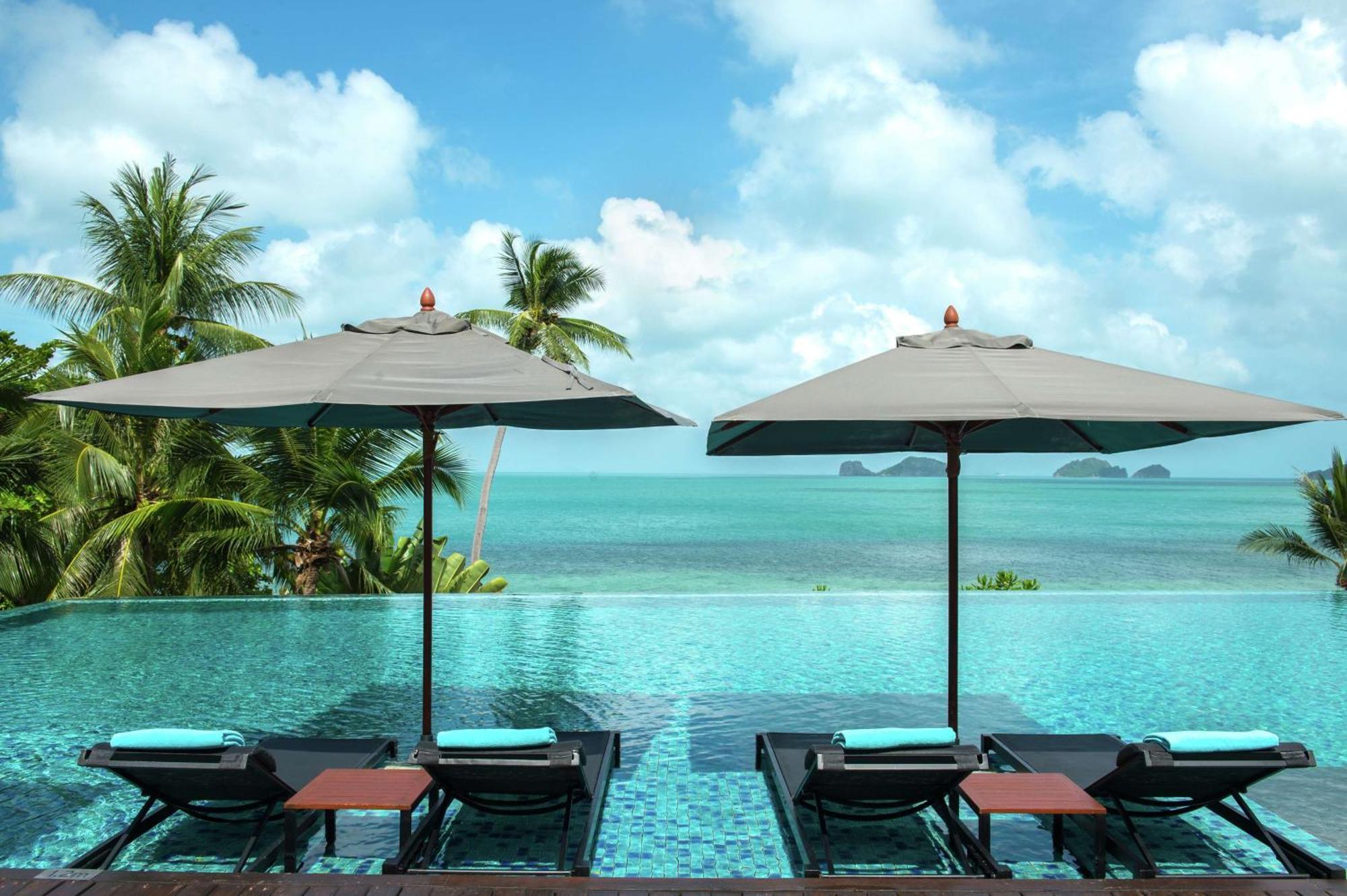 Conrad Koh Samui Hotel Taling Ngam Beach Exterior foto