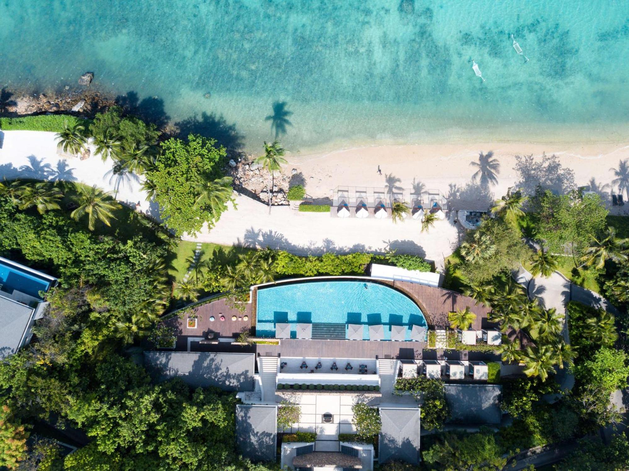 Conrad Koh Samui Hotel Taling Ngam Beach Exterior foto